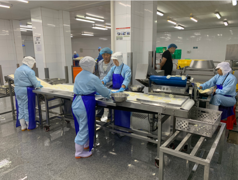 揚(yáng)州某食品公司-食品廠客戶案例